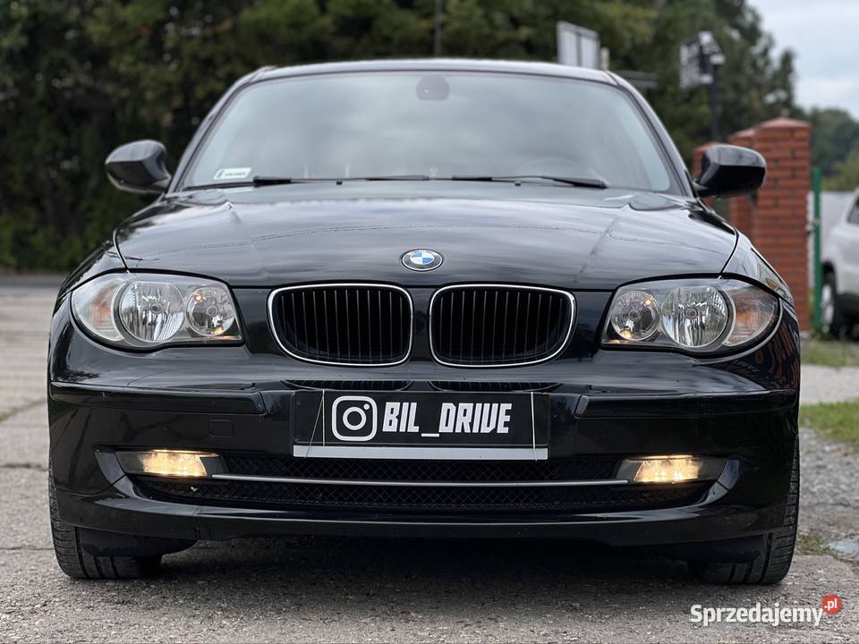 BMW E87 klimatyzacja diesel brak rdzy czarny Bielsko-Biała