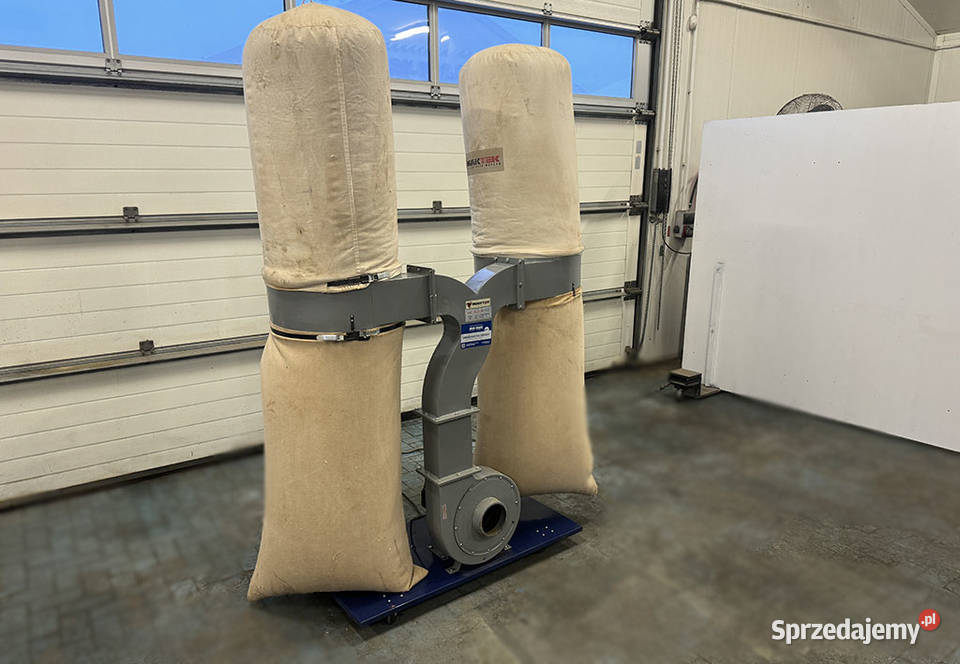 Odciąg trocin dwuworkowy Maktek Sierakowska Huta sprzedam