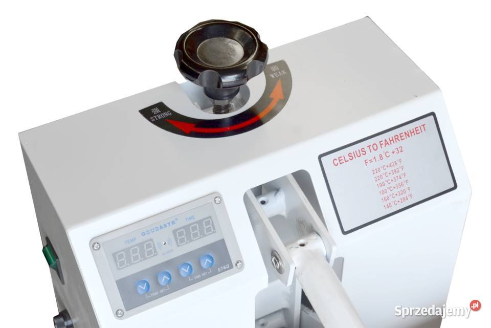 Prasa sublimacyjna KRAFFT THS4080D termodruk Słowik
