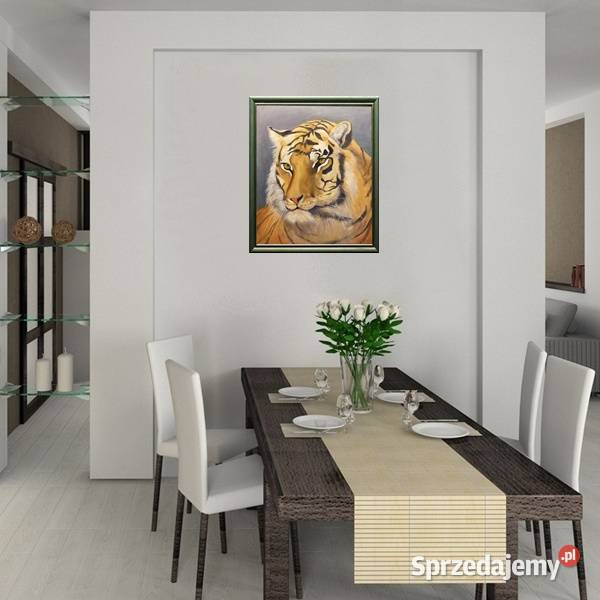 Obraz olejny Tygrys Lublin