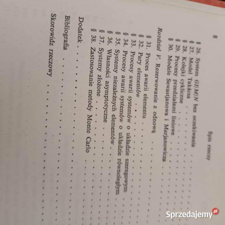 Zarys teorii odnowy i niezawodności książki Książki naukowe i popularnonaukowe