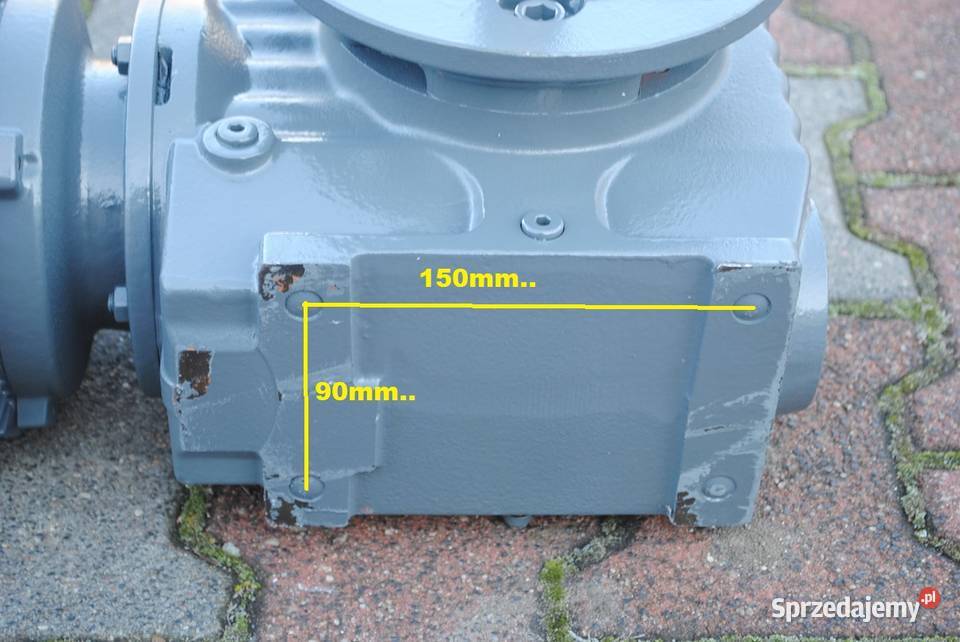 Motoreduktor kątowy 15kw 18obrmin z hamulcem SEW Kargowa