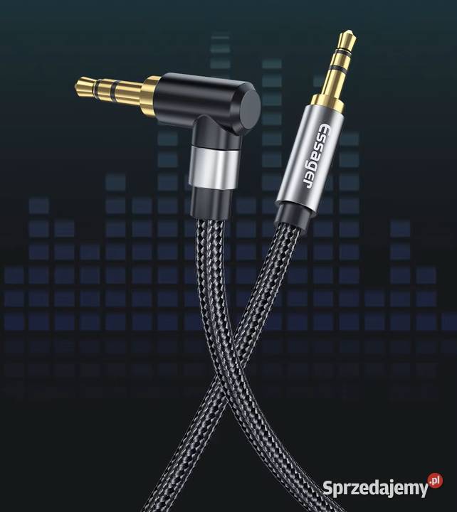 Kabel Przewód Głośnikowy Audio AUX Jack35mm Sieradz sprzedam