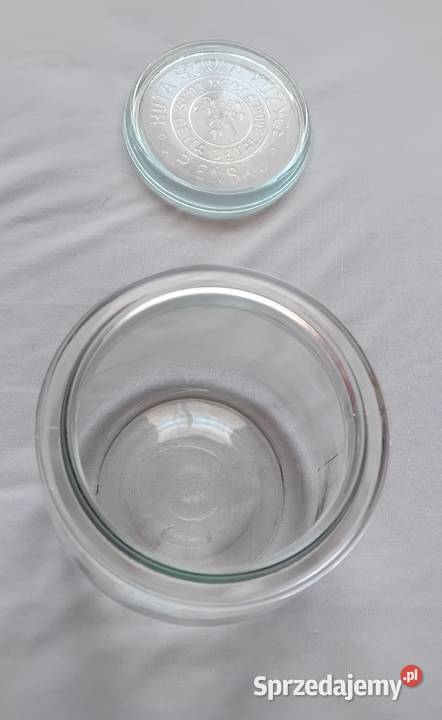 Słoik Wecka pojemność 1 L Huta Szkła Łużyce w Porcelana i szkło wielkopolskie Koźminek sprzedam
