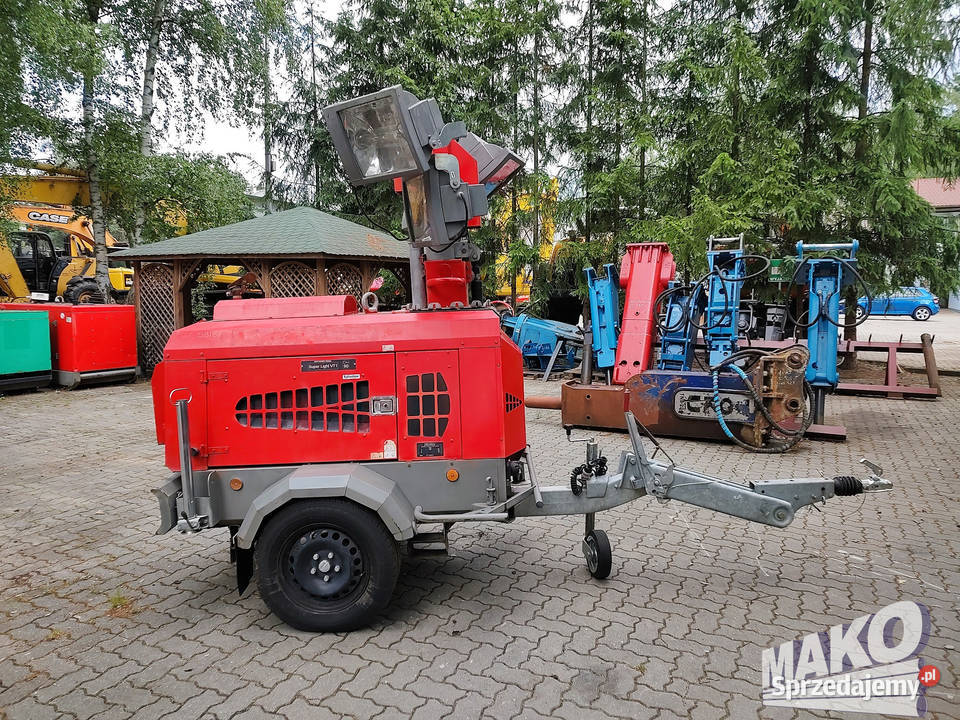 Wieża oświetleniowa generator światła Generac Ostrowiec Świętokrzyski