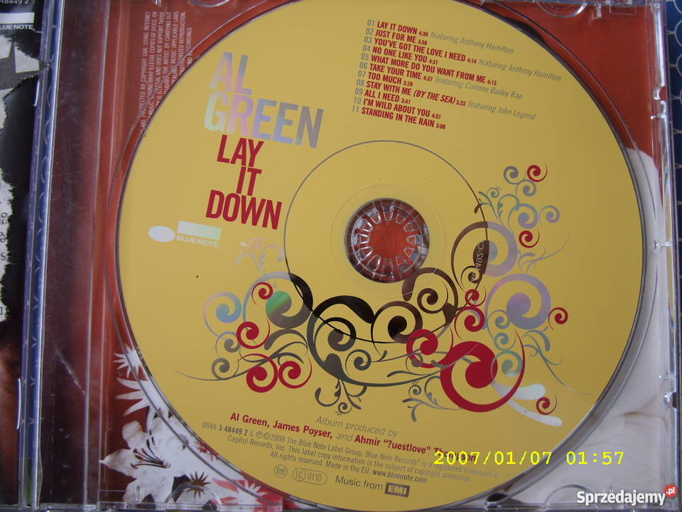 CD AL GREENLAY IT DOWN soul