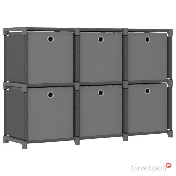vidaXL Regał z 6 przegrodami pudełka Warszawa sprzedam