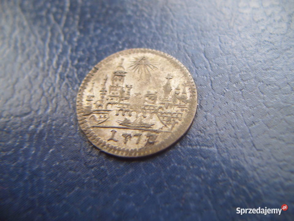 Stare monety 1 krajcar 1773 Frankfurt Niemcy Lesko