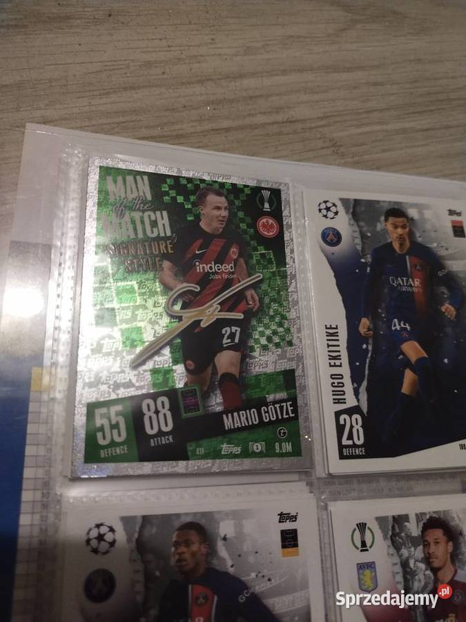 Karty piłkarskie match attax Kujawy