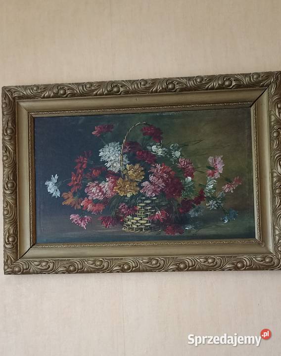 Obraz olejny z 1932 roku Łódź