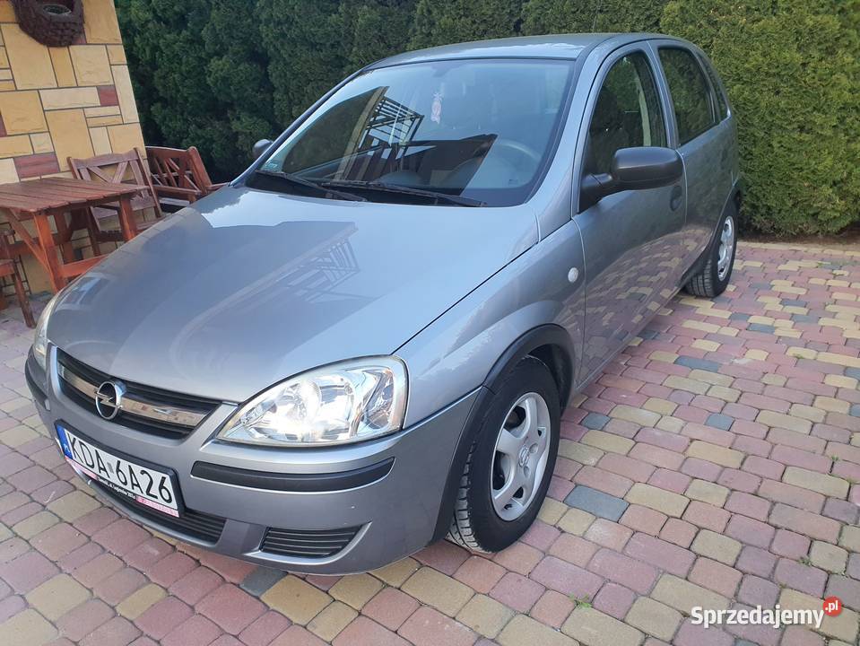 OPEL CORSA 12 BENZYNA 2008 Corsa Łęg Tarnowski