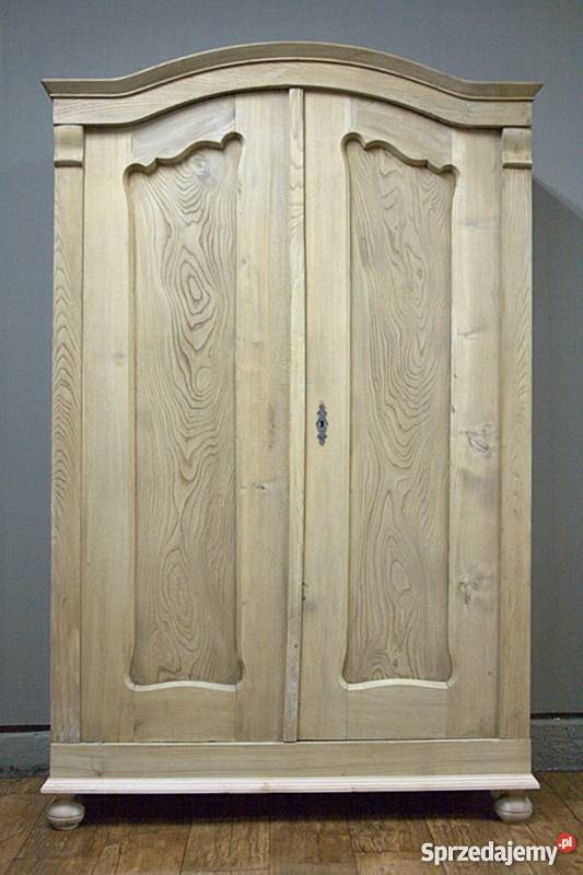 PIĘKNA SZAFA LUDWIK ANTYK OCZYSZCZONA IMPRESJA