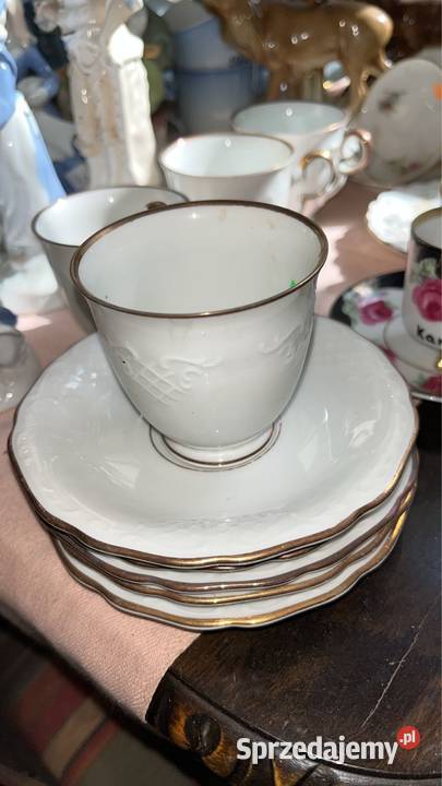 Filiżanka Syg Alka Import Relief w porcelanie pomorskie Gdańsk