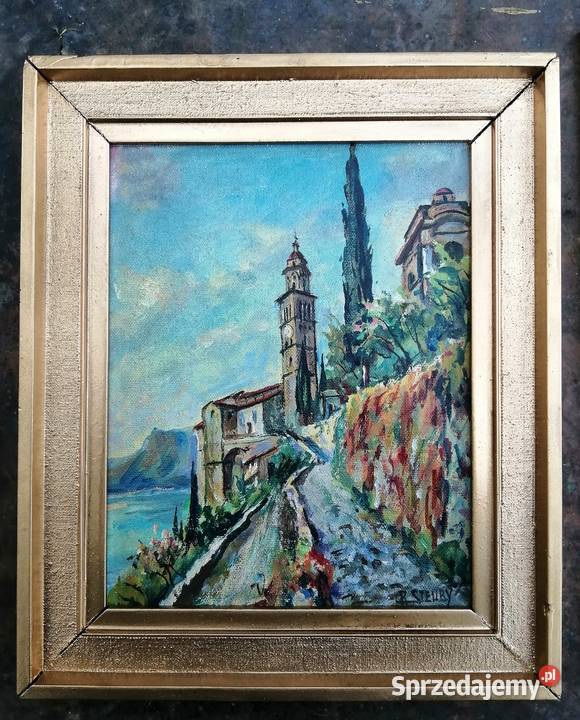 Obrazki Wybrzeże i góry Italii Włochy Łódź