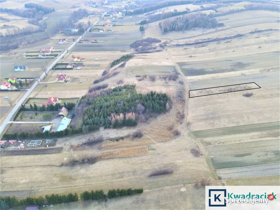 Działka Pobiedno 1028m2 podkarpackie