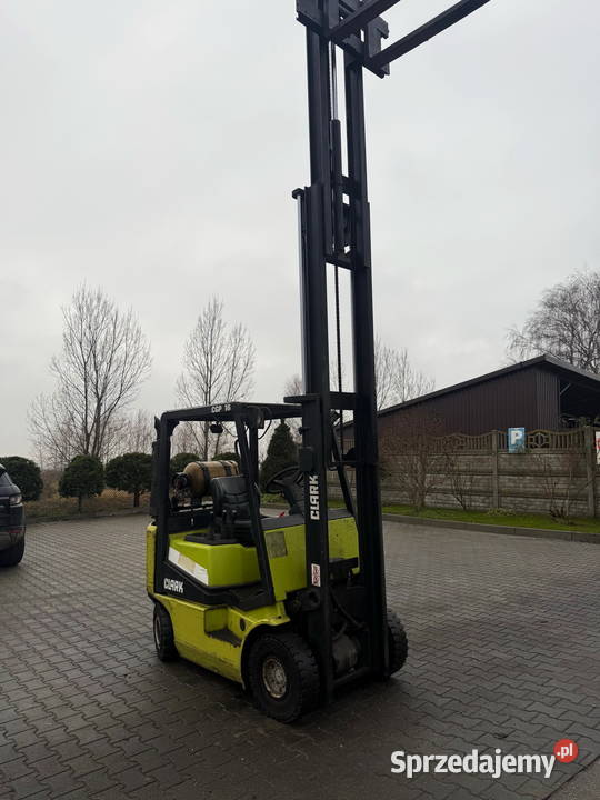 wózek widłowy CLARK CGP16 VW LPG Triplex 44m Działoszyn