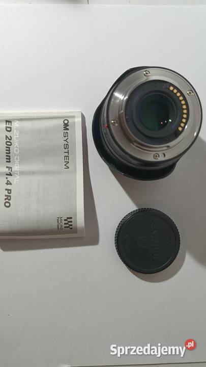 Obiektyw OM System MZuiko Digital ED 20 mm F14 Katowice sprzedam