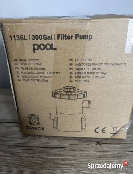 Pompa filtrująca do basenu Avenli Nowa Nowa Sól sprzedam