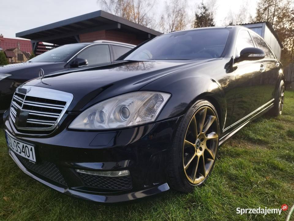 Salon Polska Mercedes S klasa4x447 V8 340 2007 351000km Sośnicowice