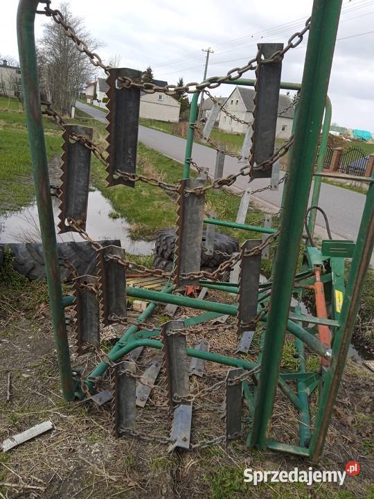 Włóka 6 m Zachodnia hydraulicznie składana kujawsko-pomorskie Zakrzewo sprzedam