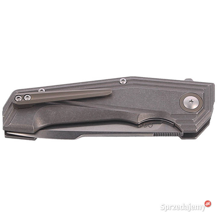 Nóż składany Viper Larius Stonewashed Titanium Akcesoria, narzędzia i noże