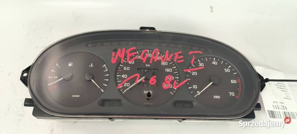 LICZNIK ZEGAR RENAULT MEGANE I 7700839644 Lipno