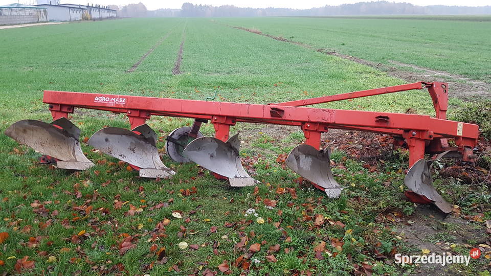 Pług 5 skibowy zagonowy AGROMASZ łódzkie Drużbice