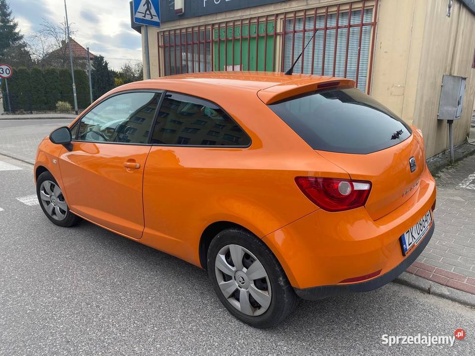 Seat ibiza sport coupe pomarańczowy 14 benzyna