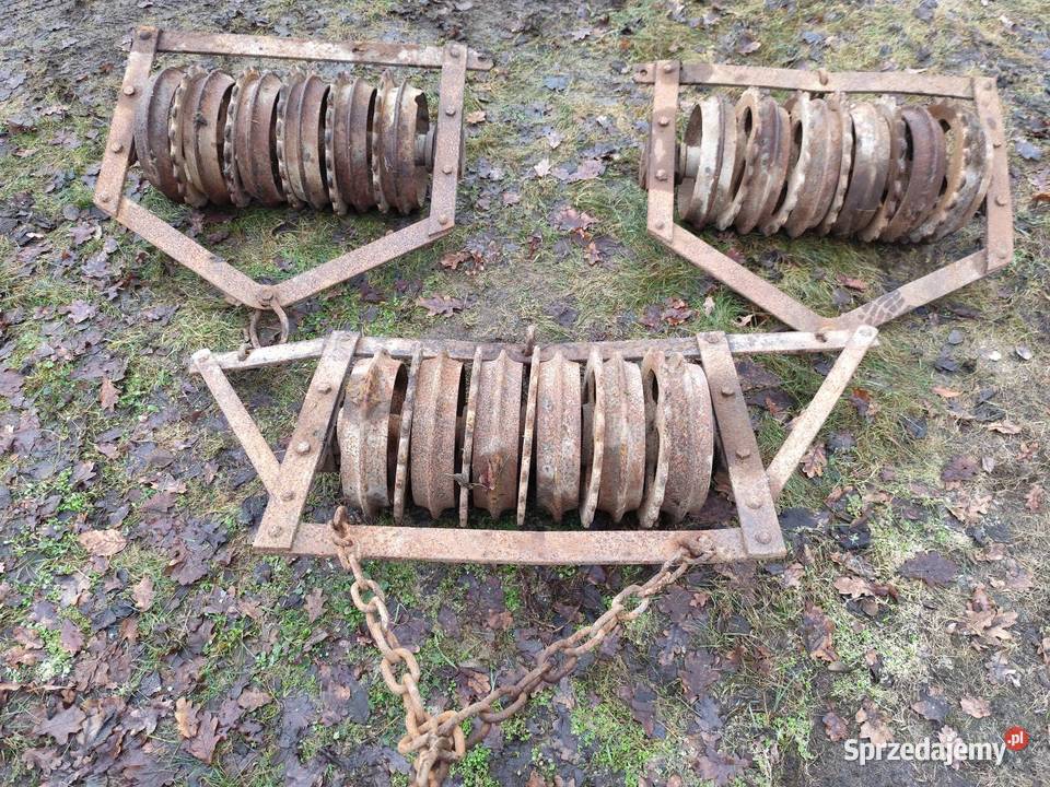 Wały pierścieniowe uprawowe posiewne nieuszkodzony lubuskie Krosno Odrzańskie