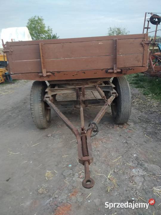 Przyczepa rolnicza niemiecka wielkopolskie Gostyń