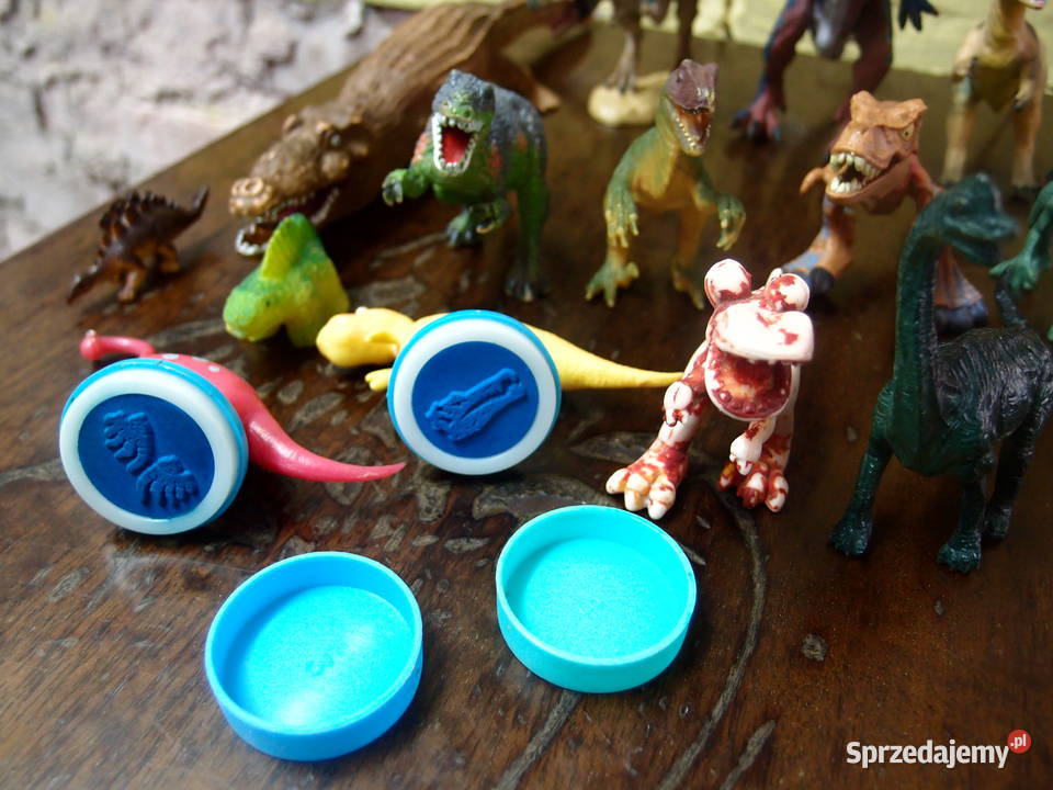 Dinozaury Figurki duży zestaw Figurki i rzeźby Łódź