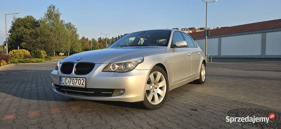 BMW Seria 5 BMW E60 530d 2009 Wersja Edition gniazdo AUX lubelskie Chełm