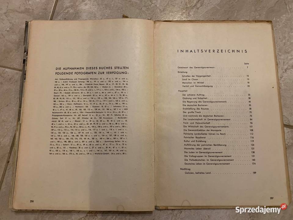 Deutsches Vorfeld im Osten książka z 1941 r Jasło