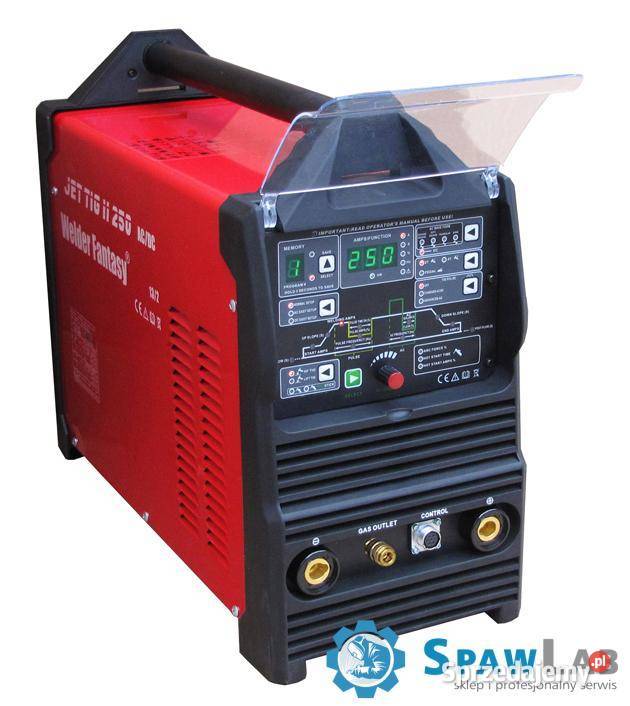 Welder Fantasy JET TIG II ACDC 250 IGBT PFC