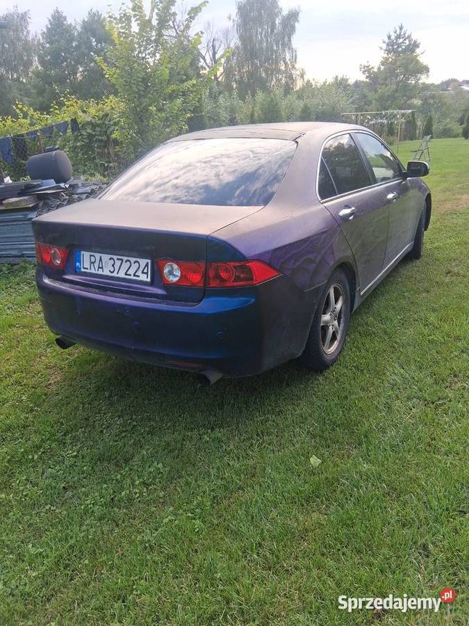 Honda Accord VII sprzedaje jako uszkodzona Radzyń Podlaski