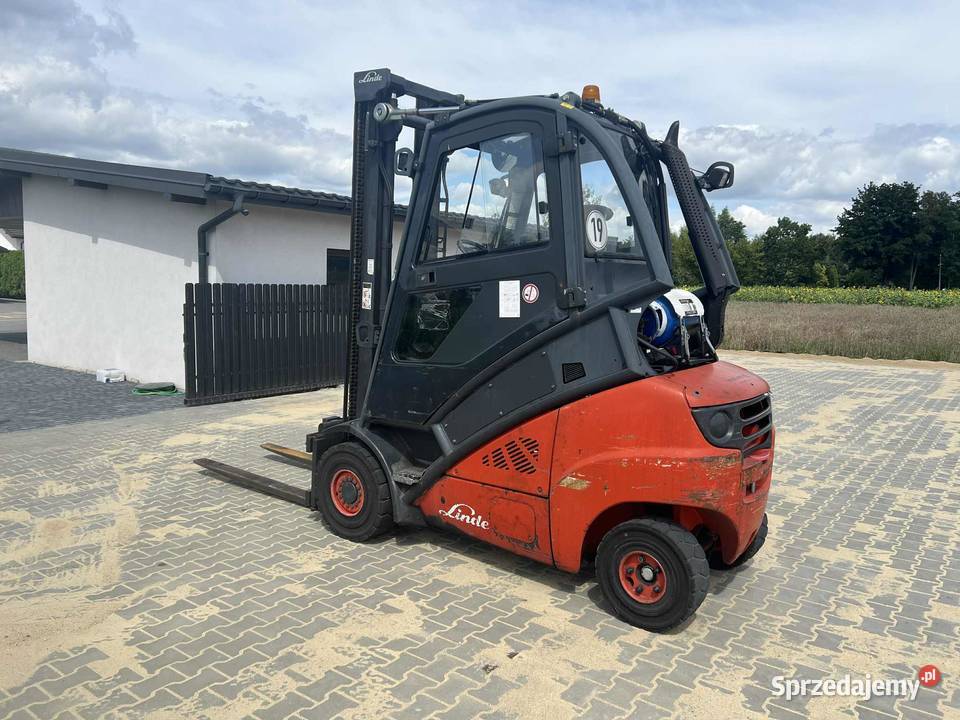 Wozek widlowy Linde H35T 2008r Nowe opony UDT łódzkie Bratoszewice