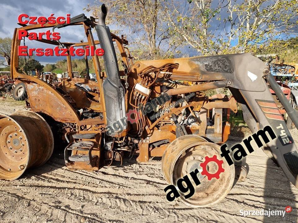 Valtra N174 części skrzynia biegów most przedni Pozostałe Byków