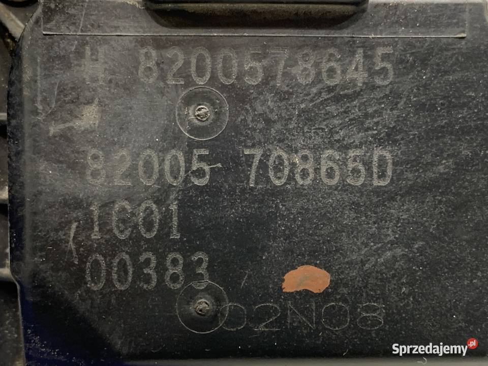 PRZEPUSTNICA RENAULT GRAND SCENIC III 8200578645 osobowe