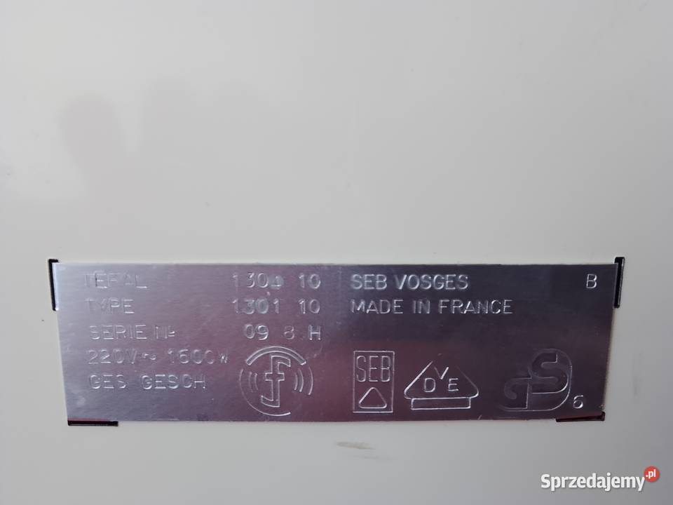 Grill elektryczny marki Tefal Made in France wielkopolskie Konin