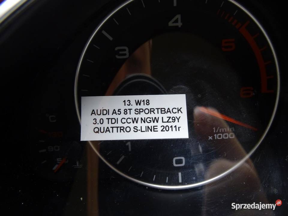 LICZNIK ZEGARY ZEGAR 8T0920983B 27 30 TDI AUDI Liczniki i zegary
