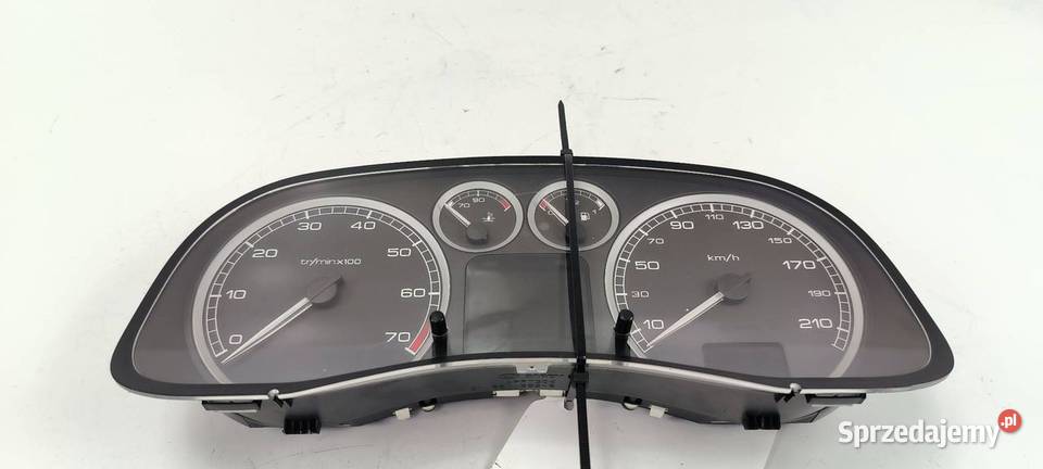 LICZNIK ZEGAR PEUGEOT 307 9645768480E Lipno