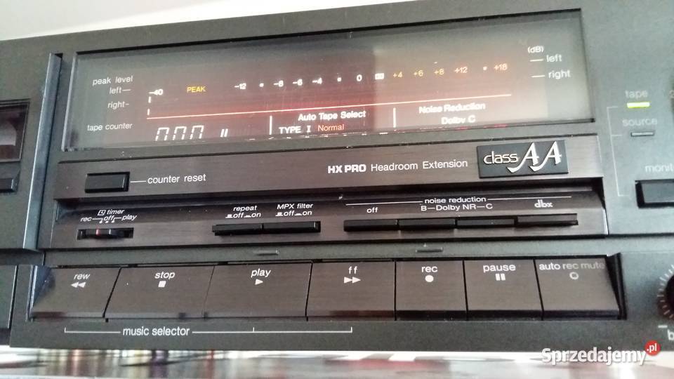 Magnetofon kasetowy Technics RSB905 remoncie Warszawa