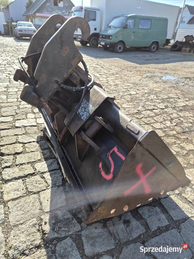 łyżka skarpowa skarpówka uchylna 200 VERACHTERT Osprzęt roboczy opolskie Kędzierzyn-Koźle