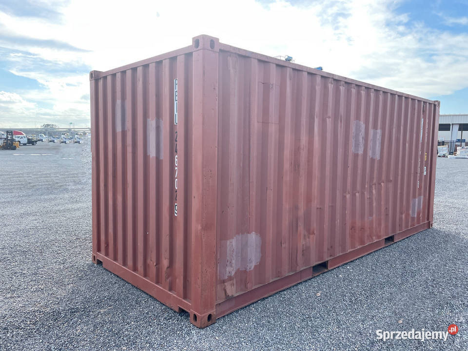 Kontener morski magazynowy 20DV 6 metrowy