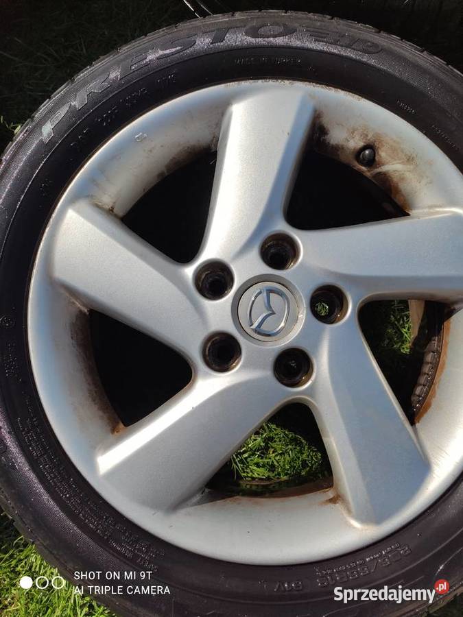 Koła Alu R16 letnie Mazda komplet Dębica Presto Samochodowe Białystok
