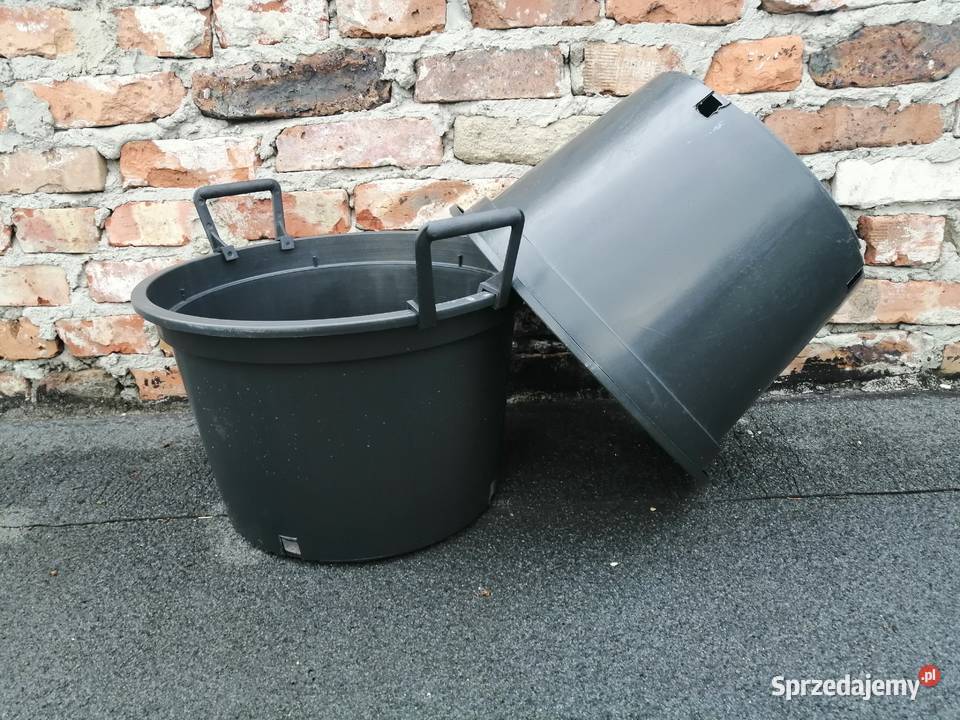 Doniczki 27 L litrów Szerokie 42 27L z uchwytami