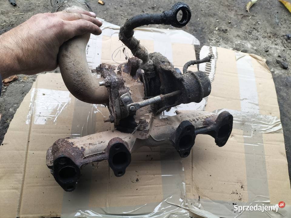 KOLEKOR WYDECHOWY TURBO TURBINA ŁĄCZNIK TŁUMIK Silniki i osprzęt