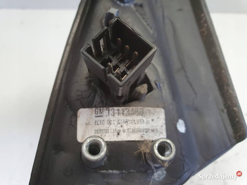 LUSTERKO PRAWE Opel Meriva A PASAŻERA 5 Pin Rudka