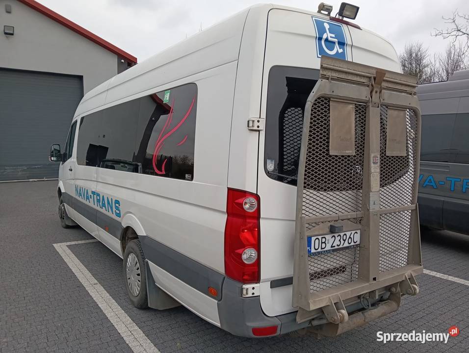 VW Crafter niepełnosprawnych WINDA opolskie Brzeg