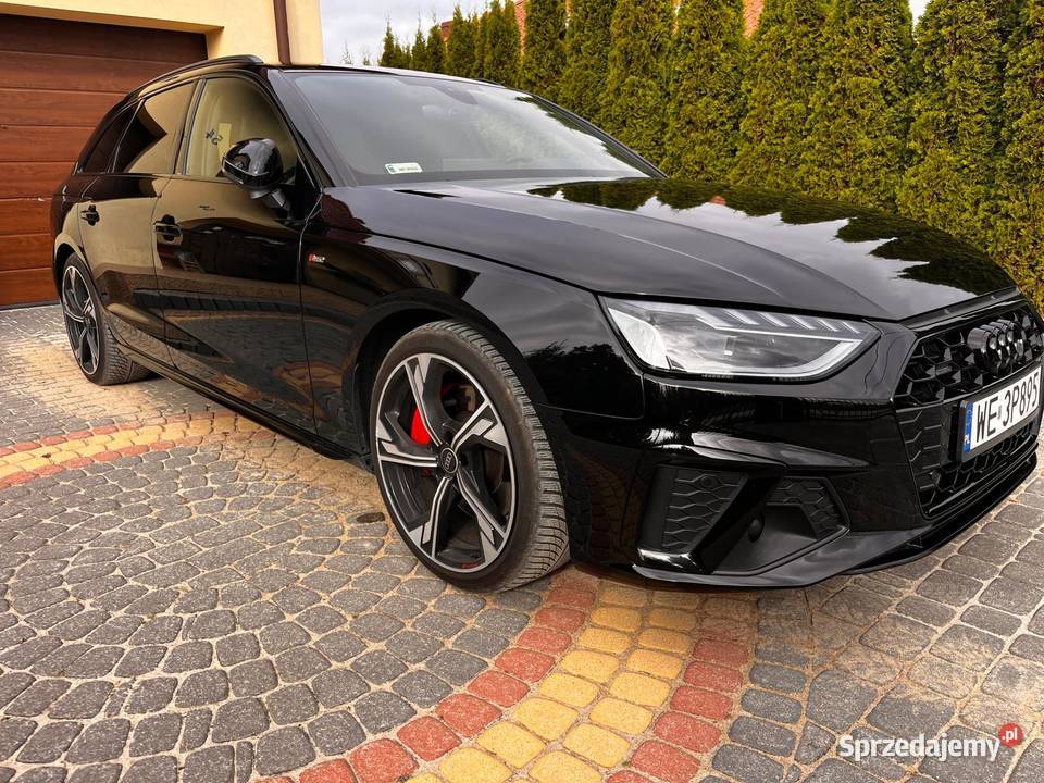 Audi A4 S line black edition 20 benzyna 265 Łomża sprzedam